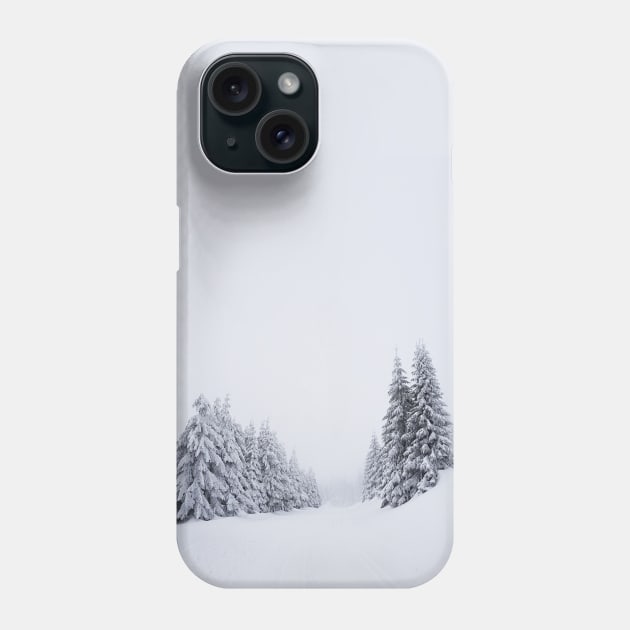 Winter landscape Phone Case by Kate-P-