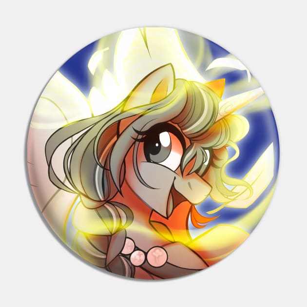 Alicorn Sunny Starscout Pin by Marie Oliver