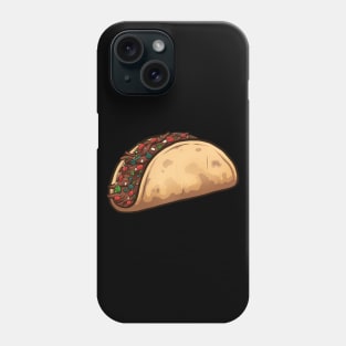 Cartoon Taco Phone Case