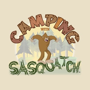 Camping with Sasquatch - Toy and Game Industry Award Finalist T-Shirt