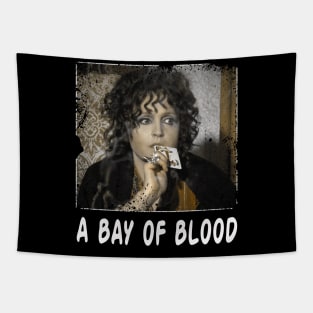 Mystery by the Bay Vintage Film Apparel for Thriller Enthusiasts Tapestry