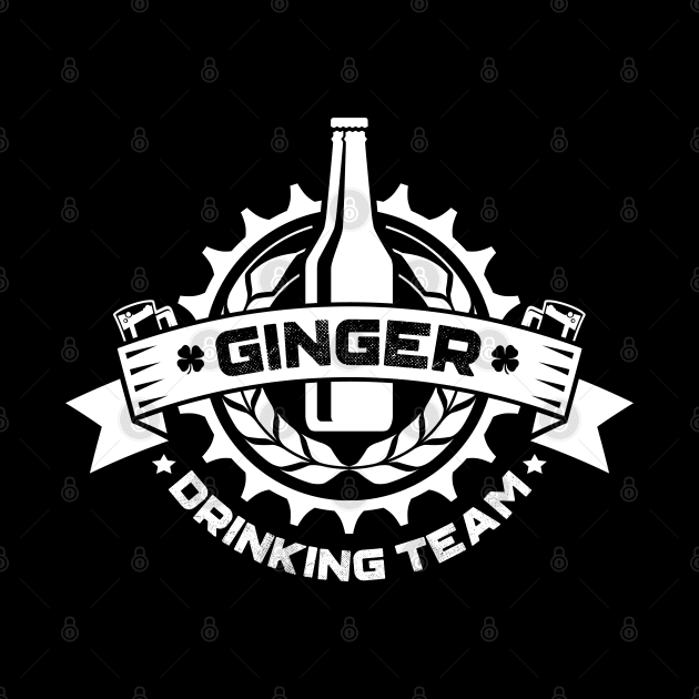 Ginger Drinking Team Irish St Patricks Day by trendingoriginals