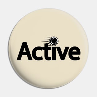 Active being active creative artsy Pin