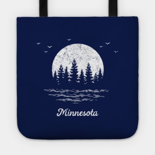 Minnesota Fishing Hiking Outdoor Adventure Tote