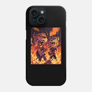 Beyond the Comic Strips Calvin and Hobbes Phone Case