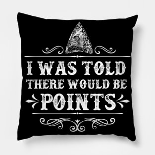 Funny Arrowhead Collecting Vintage Look Gifts Pillow