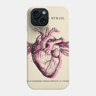 PINK HEART WINGS Phone Case