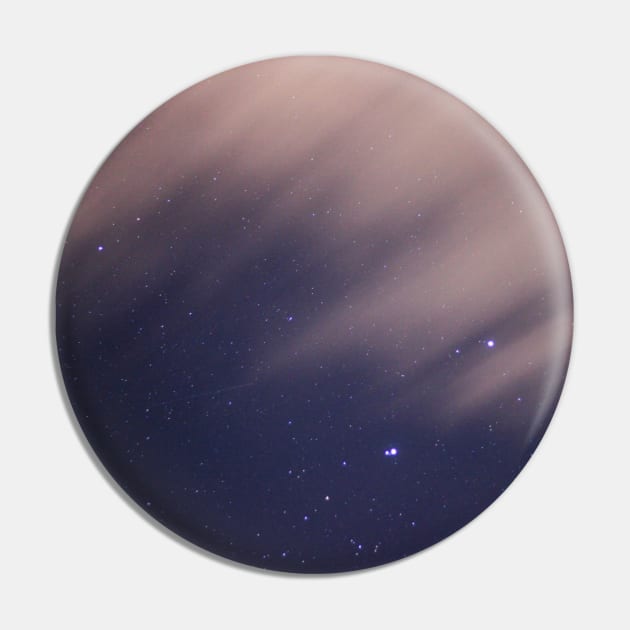 Night Sky with Clouds | Stars | Celestial | Space print | Cosmos Pin by DesignsbyZazz