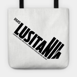 RMS Lusitania Tote