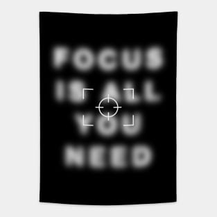 Focus is All You Need Icon Tapestry