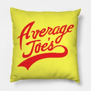 Average Joe's - vintage logo Pillow