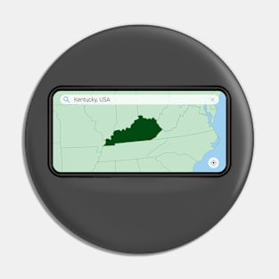 Kentucky Map App Pin