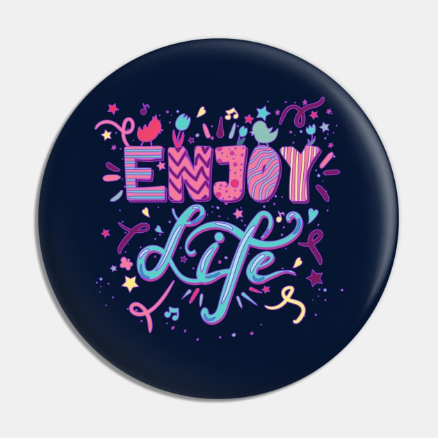 Kids Enjoy Life Pin by Rizaldiuk