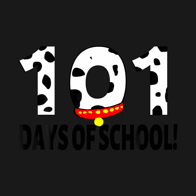 101 Days of School Dalmatian Dog by Aleem James