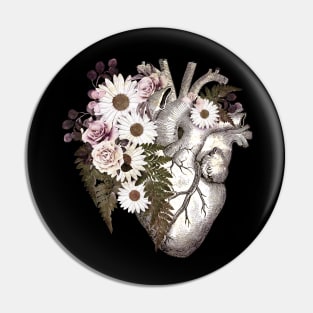 Floral heart 7 Pin