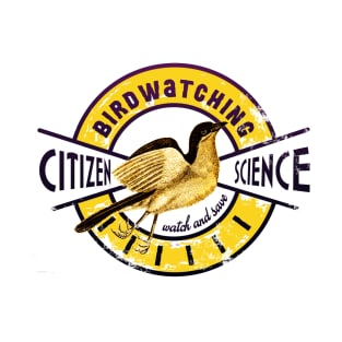 Birdwatching citizen science T-Shirt