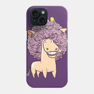 Crazy horse feeling good Phone Case