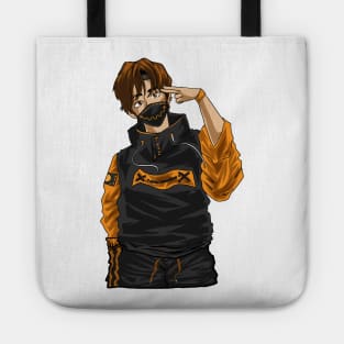 Anime Character Hero Kawaii Male Japanese Manga Tote