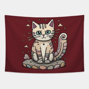The rock cat Tapestry