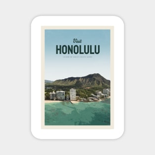 Visit Honolulu Magnet