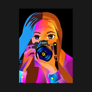 Girl with camera T-Shirt