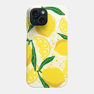 lemon fruit patttern Phone Case