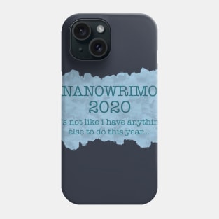 2020 NaNoWriMo Phone Case