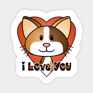 Cat Valentine - I Love You Magnet