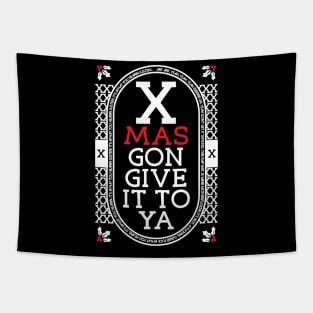 XMAS Gon Give It To Ya DMX Mas Christmas Design Tapestry