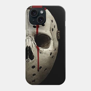 Death wears a hockey mask Phone Case