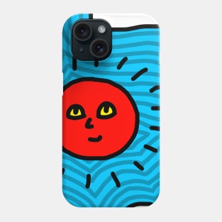 mr sun Phone Case