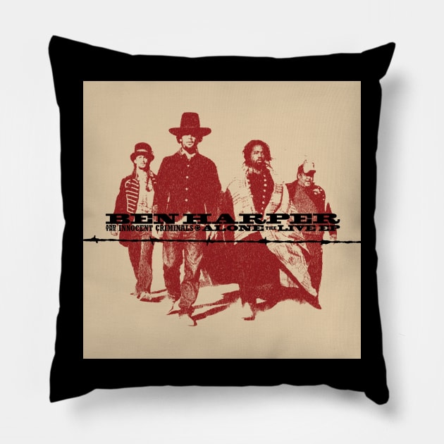 Live Ep Album Cover Pillow by LukasianArt