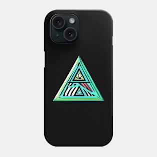 Bright Blue Illuminati Phone Case