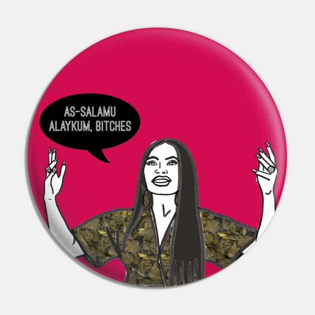 As-Salamu Alaykum Pin by Katsillustration