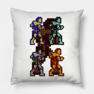 Simon belmont pop art Pillow