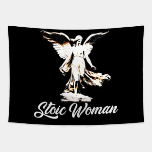 Stoic Woman Tapestry