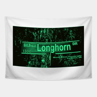 Longhorn Drive, San Dimas, California by Mistah Wilson Tapestry