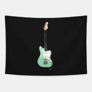 Cartoon Jazzmaster Tapestry