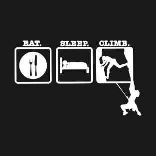 Eat Sleep Climb Logo T-Shirt