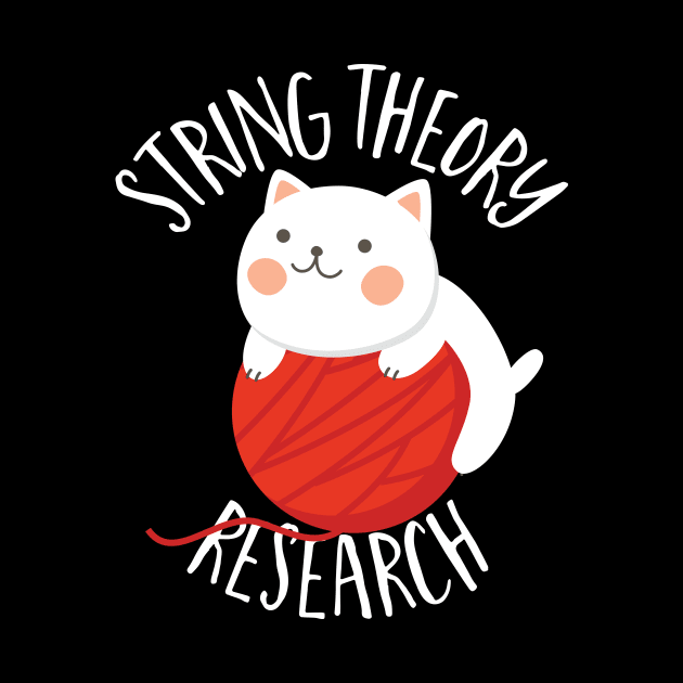 Kawaii Science Teacher Cat Crochet Knitting Physics Meme T-Shirt by flytogs