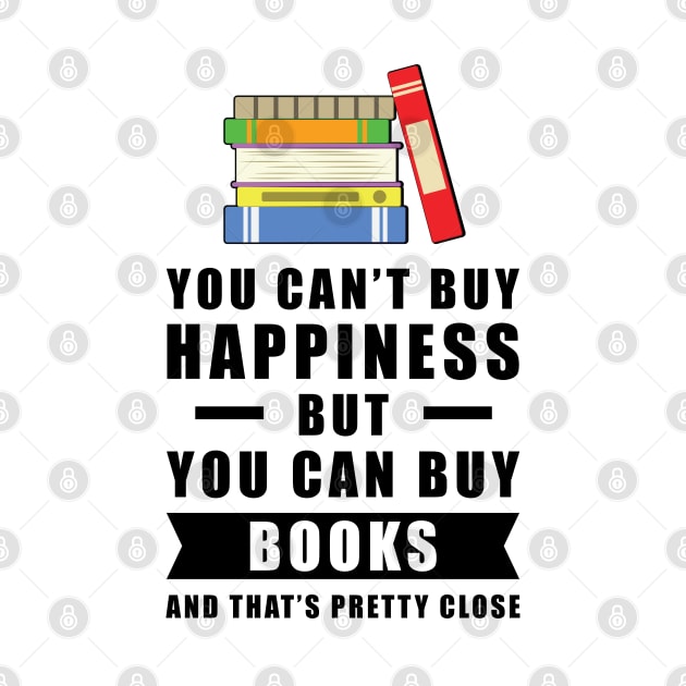 You can't buy happiness but you can buy Books and that's pretty close by DesignWood Atelier