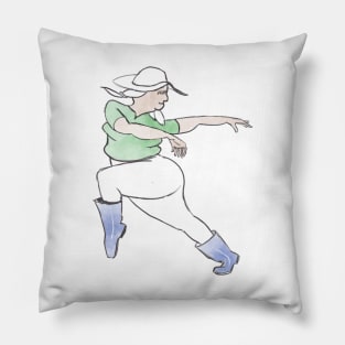 Dancing Granny #7 Pillow