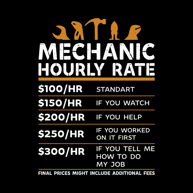 Mechanic hourly rate by RusticVintager