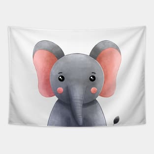 Elephant cartoon Tapestry