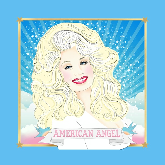 Dolly Parton American Angel by LittleBunnySunshine