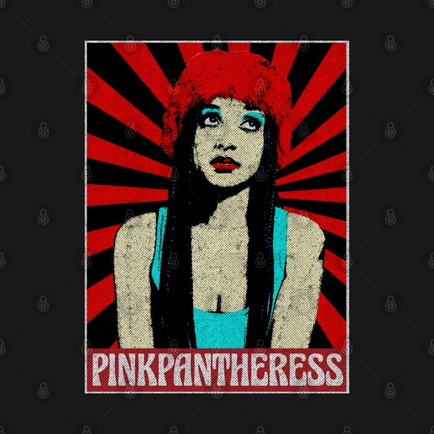 Pinkpantheress Pop Art Style by Motor Lipat