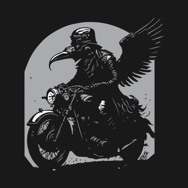 doctor plague riding on the motor by lkn