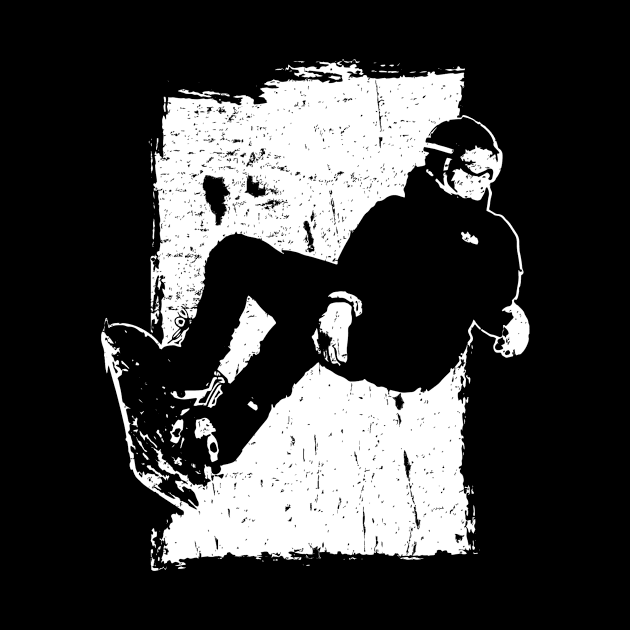 Snowboarder Snowboard Grunge Tshirt by HBfunshirts