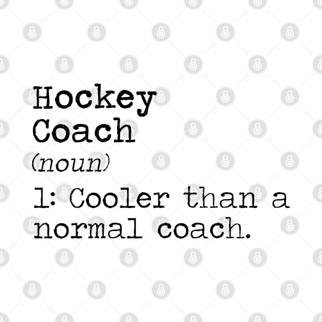 Hockey coach. Way cooler than a normal one. Team sports player by SerenityByAlex