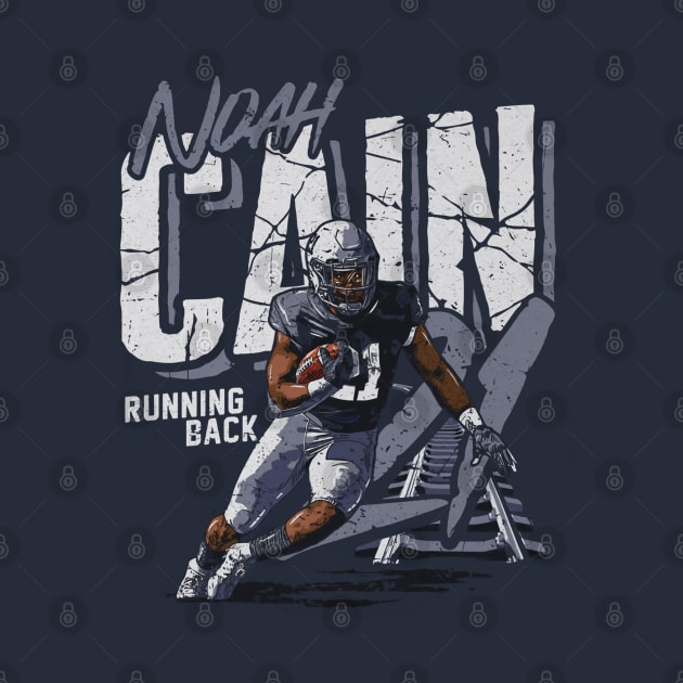 Noah Cain College Crack by artbygonzalez